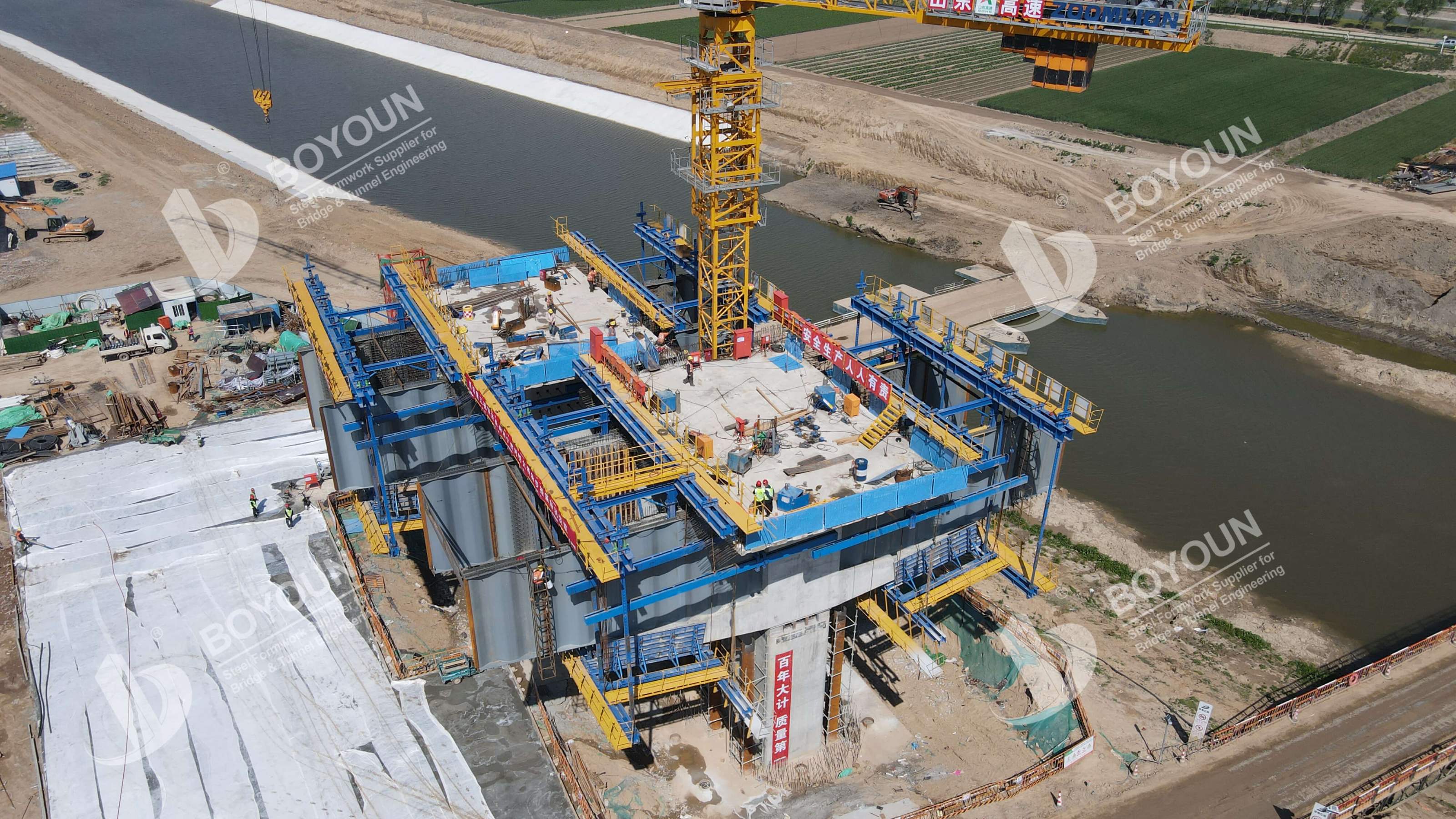 مشروع جسر نهر شياوكينغخه