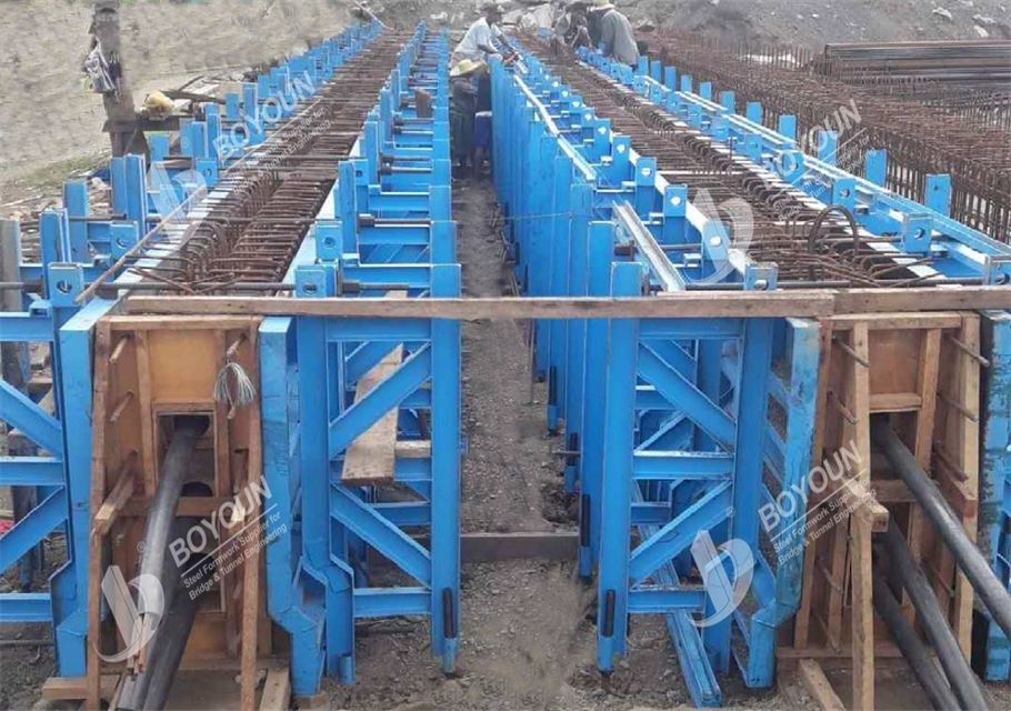 قالب:Precast I Girder Formwork