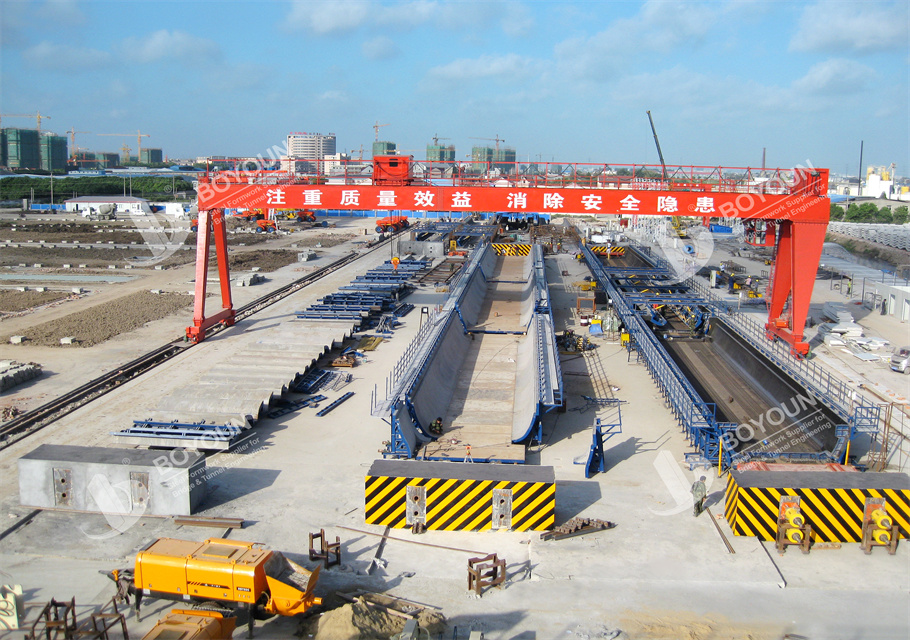 قالب:Precast U Girder Formwork