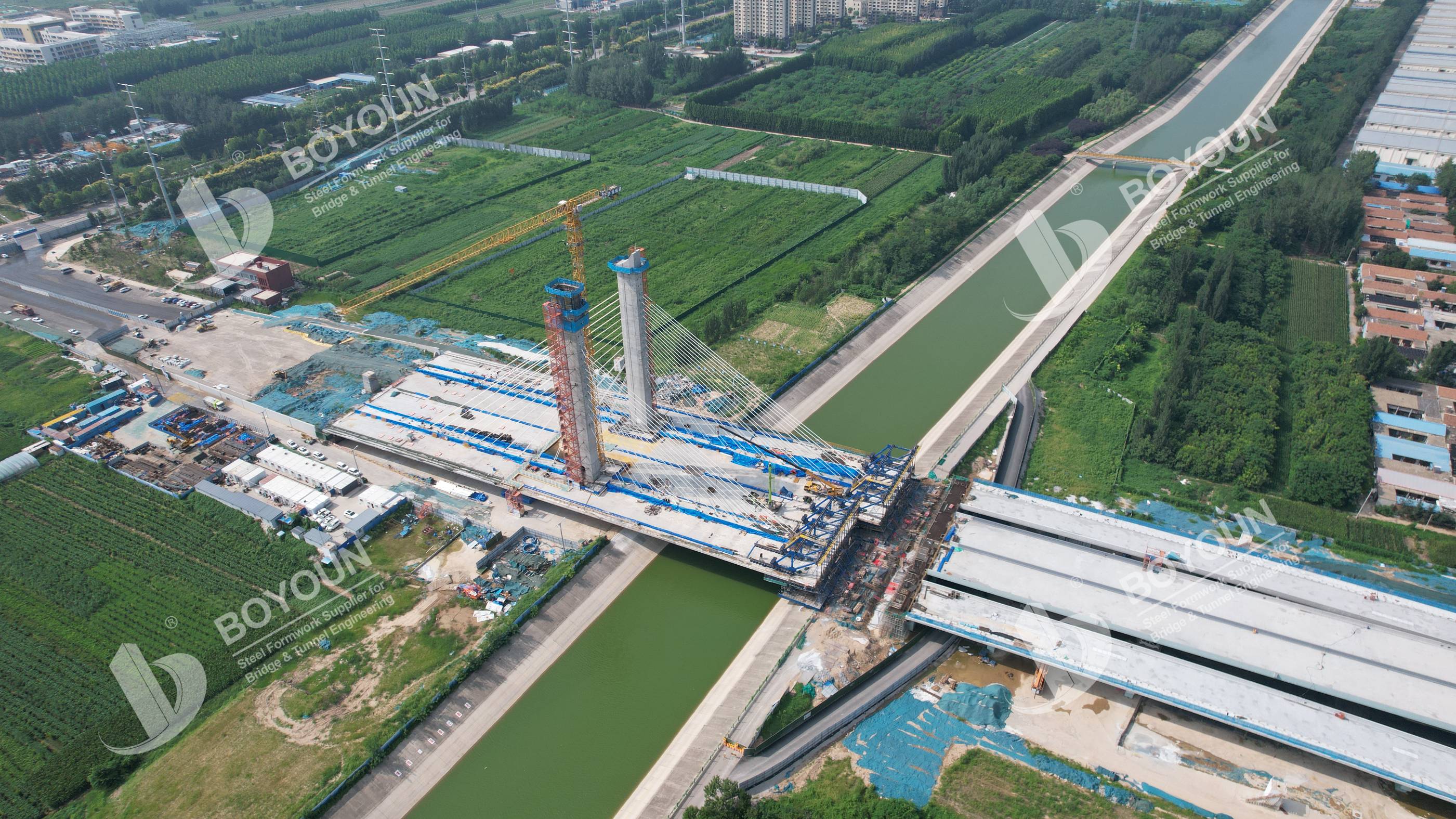 تطبيق تقنية الجسر المستمر طويل المدى