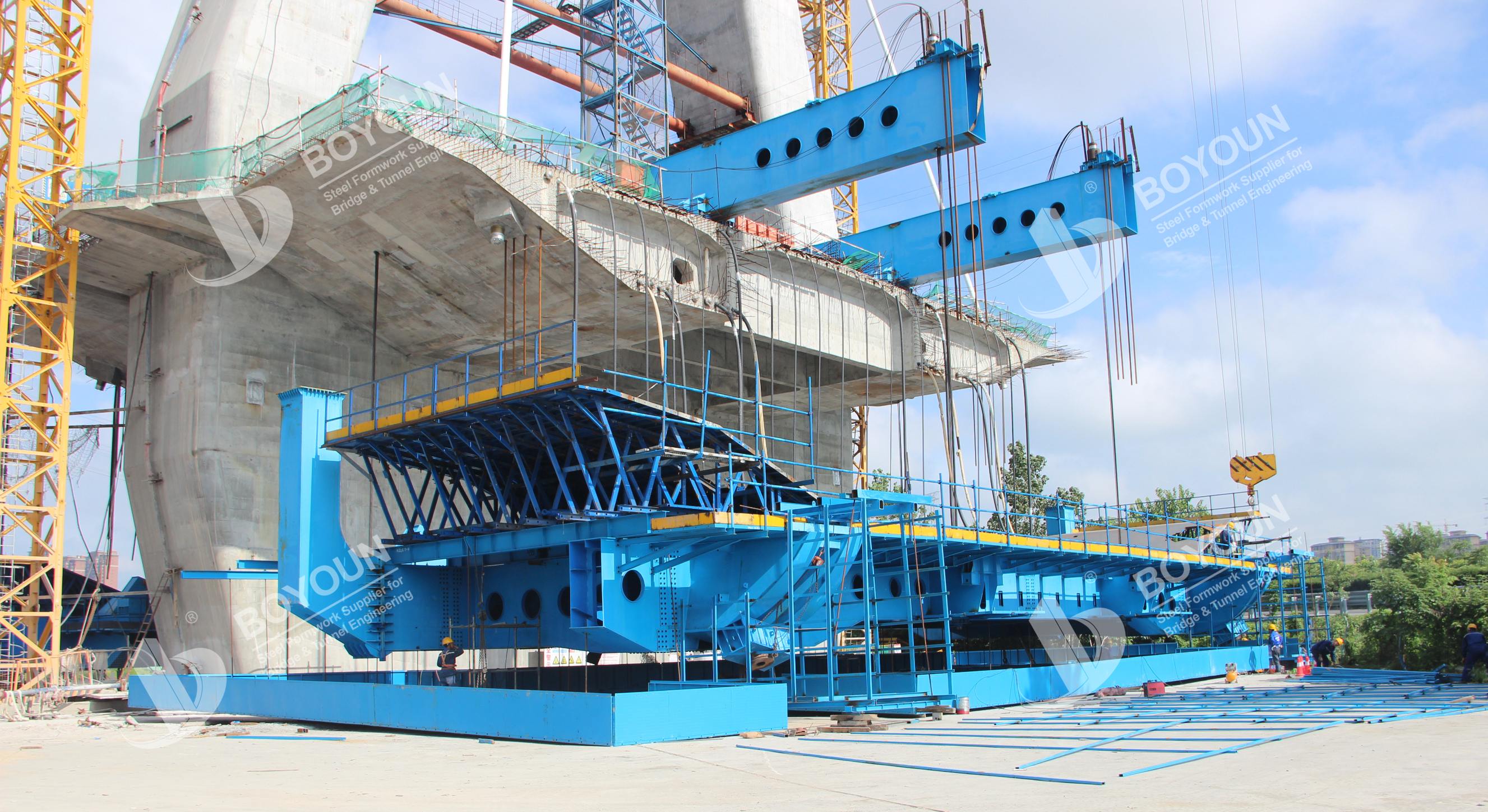 جودة البناء وتدابير السلامة من الكبل البقاء على الجسر