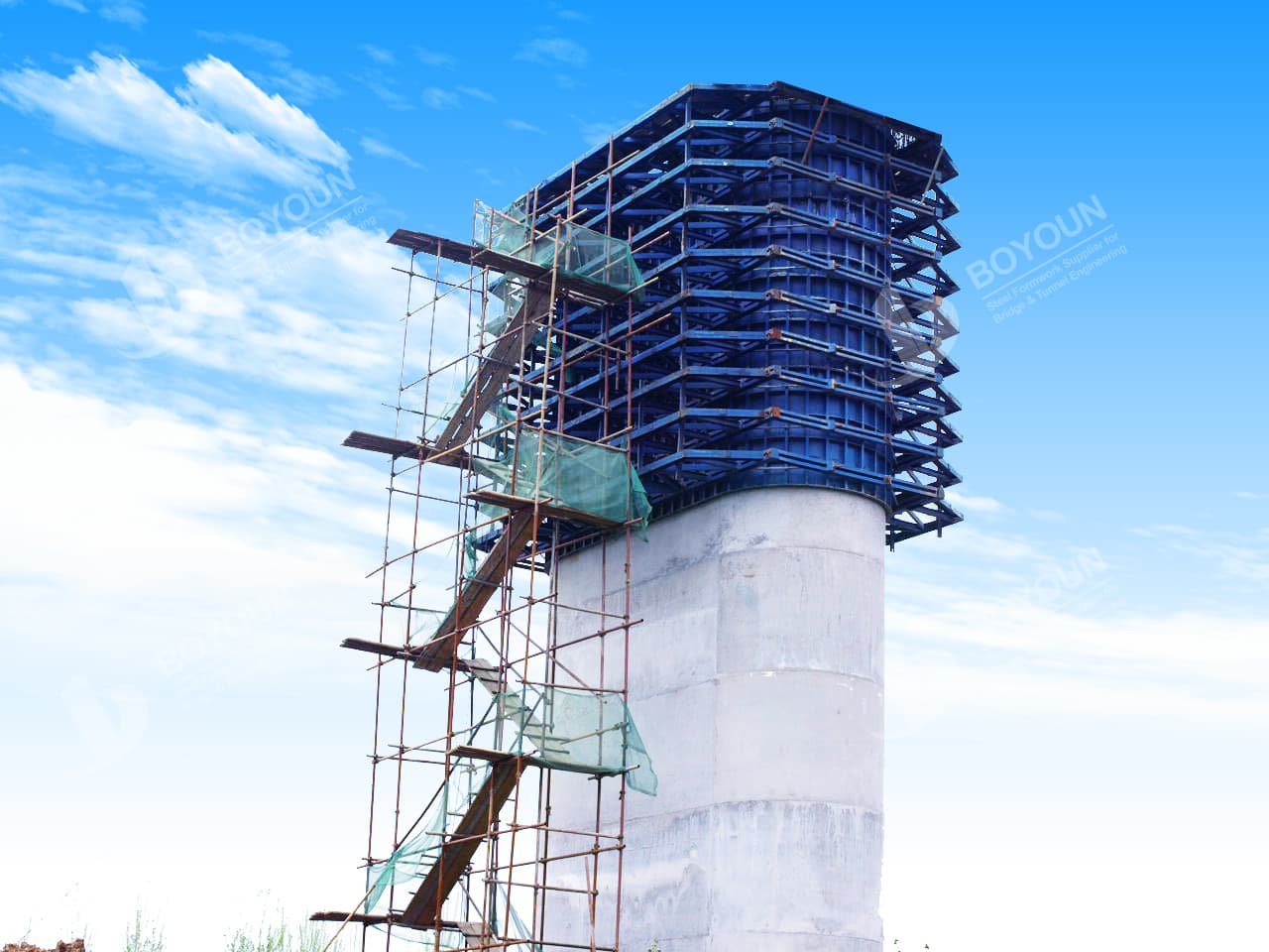 Four Types of Defects in Bridge Substructure