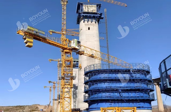 طلب بناء مسبق لأعمدة الرصيف ورصيف القبة في الجسر الجبلي