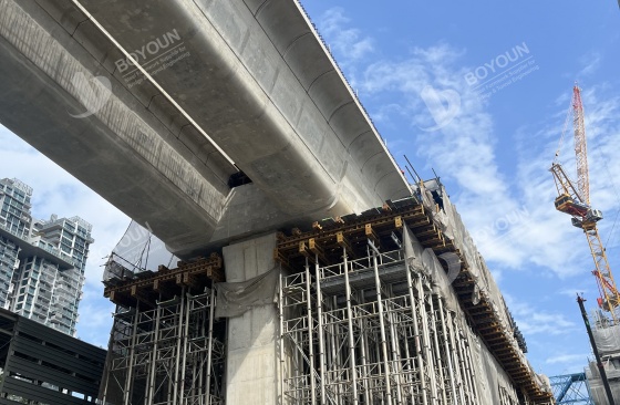 خمس تقنيات رئيسية للدعم الكامل كاستر في المكان مربع Girder البناء